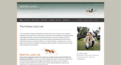 Desktop Screenshot of andrealucky.com